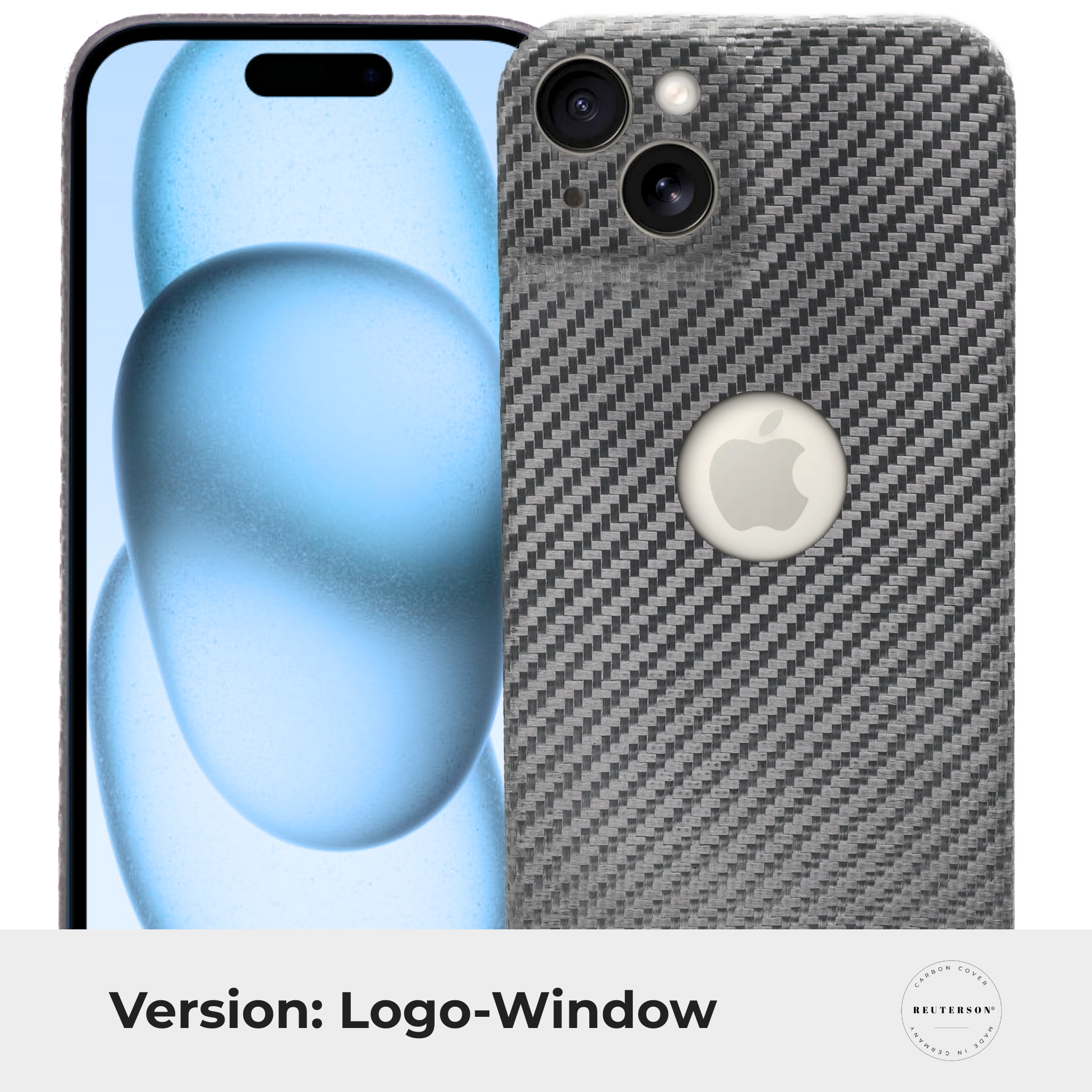 Carbon Cover iPhone 15 Plus