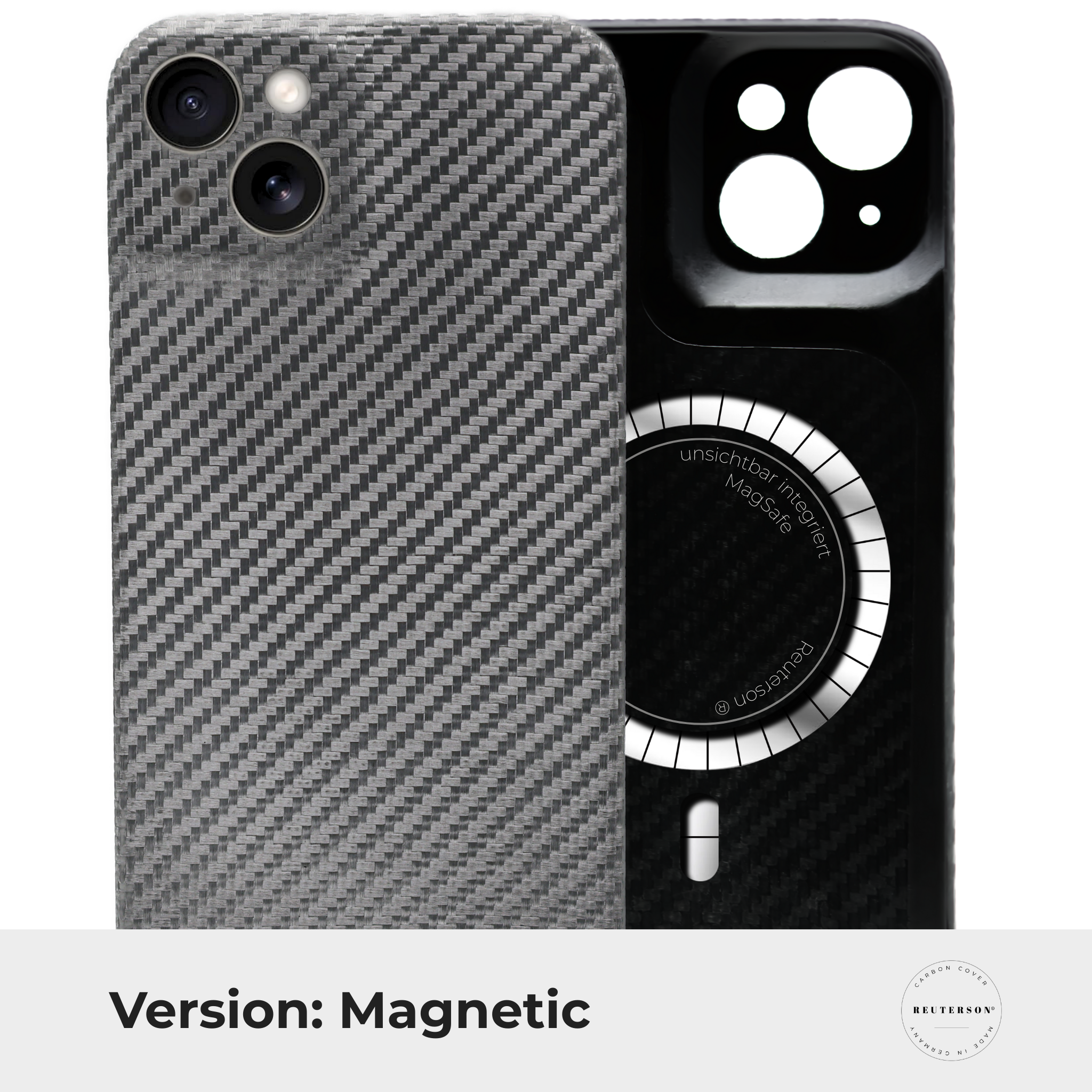 Carbon Cover iPhone 15 Plus